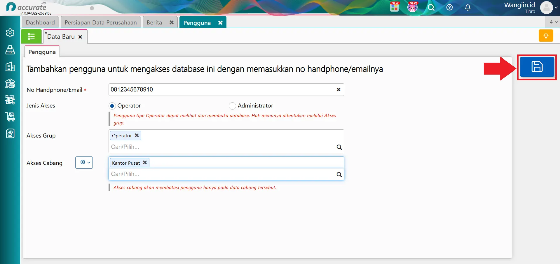 menambahkan karyawan
